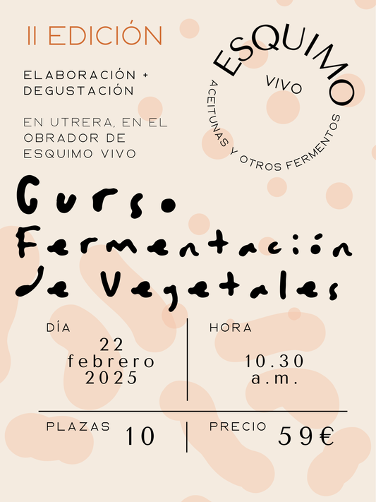 Curso de fermentación de vegetales 2ª Edición